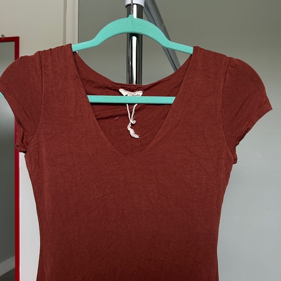 Dresses & Skirts - Women's Rust V-Neck Dress